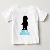 Wo die wilden Dinge sind | Wilde Dinge - Silhouett Baby T-shirt (Vorderseite)