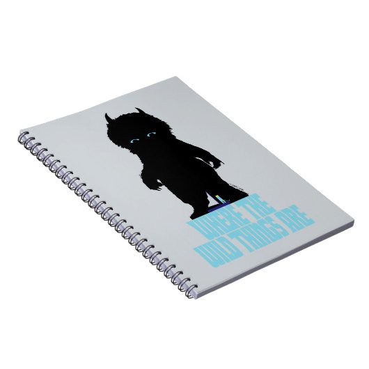 Wo die wilden Dinge sind | Wilde Dinge - Silhouett Notizblock (Rechte Seite)