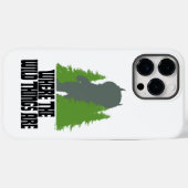 Wo die wilden Dinge sind | Wilde Dinge und Bäume Case-Mate iPhone Hülle (Rückseite (Horizontal))