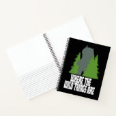 Wo die wilden Dinge sind | Wilde Dinge und Bäume Notizblock (Innenseite)