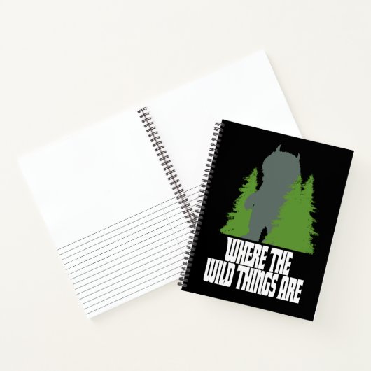Wo die wilden Dinge sind | Wilde Dinge und Bäume Notizblock (Innenseite)