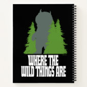 Wo die wilden Dinge sind | Wilde Dinge und Bäume Notizblock (Rückseite)