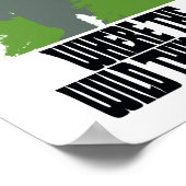 Wo die wilden Dinge sind | Wilde Dinge und Bäume Poster (Ecke)