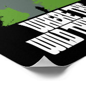 Wo die wilden Dinge sind | Wilde Dinge und Bäume Poster (Ecke)