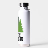 Wo die wilden Dinge sind | Wilde Dinge und Bäume Trinkflasche (Links)