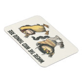 Wo die wilden Dinge sind | Zwei wilde Dinge Magnet (Rechte Seite)