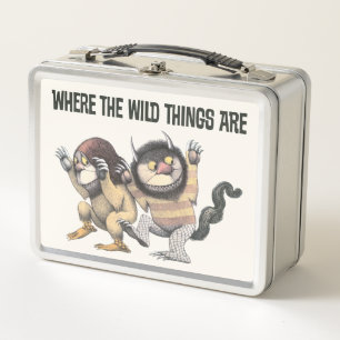 Wo die wilden Dinge sind Zwei wilde Dinge Metall Brotdose