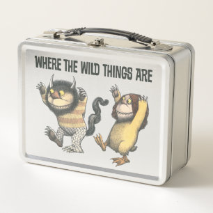 Wo die wilden Dinge sind Zwei wilde Dinge Metall Brotdose