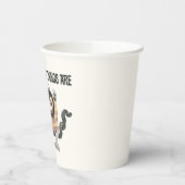 Wo die wilden Dinge sind | Zwei wilde Dinge Pappbecher (Links)