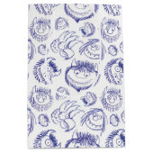 Wo die wilden Dinge Skizzen sind Mittlere Geschenktüte (Vorderseite)