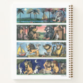 Wo die wilden Dinge Szenen sind Notizblock (Rückseite)