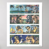 Wo die wilden Dinge Szenen sind Poster (Vorne)