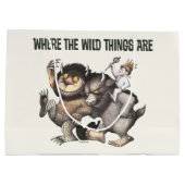Wo die wilden Dinge Zeichen sind Große Geschenktüte (Rückseite)