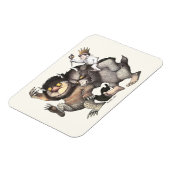 Wo die wilden Dinge Zeichen sind Magnet (Linke Seite)