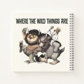 Wo die wilden Dinge Zeichen sind Notizblock (Rückseite)