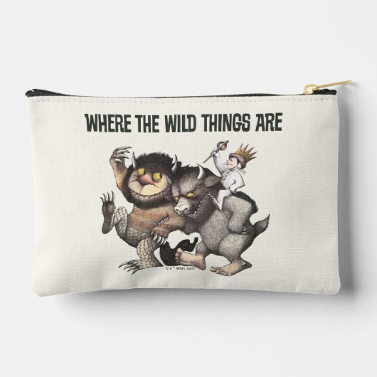Wo die wilden Dinge Zeichen sind Zubehörtasche (Rückseite)