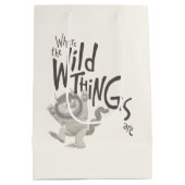 Wo die wilden Dinge zitieren Mittlere Geschenktüte (Rückseite)
