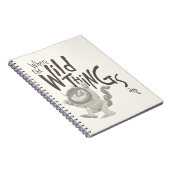 Wo die wilden Dinge zitieren Notizblock (Rechte Seite)