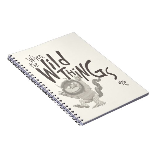 Wo die wilden Dinge zitieren Notizblock (Rechte Seite)