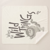 Wo die wilden Dinge zitieren Sherpadecke (Vorderseite (Horizontal))