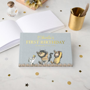 Wo die wilden Kerle feiern Ersten Geburtstag Gästebuch