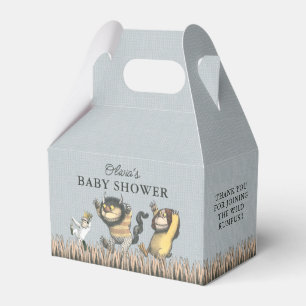 Wo die wilden Kerle wohnen Baby Shower Geschenkschachtel