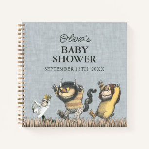 Wo die wilden Kerle wohnen: Baby Shower Notizblock