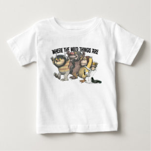 Wo die wilden Kerle wohnen Charaktere & Logo Baby T-shirt