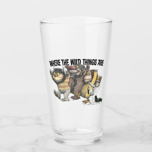 Wo die wilden Kerle wohnen Charaktere & Logo Glas