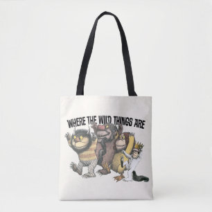 Wo die wilden Kerle wohnen Charaktere & Logo Tasche