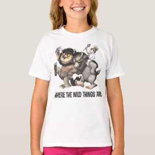 Wo die wilden Kerle wohnen Charaktere T-Shirt
