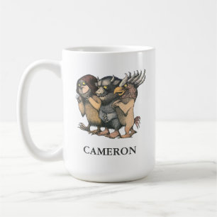 Wo die wilden Kerle wohnen   Fügen Sie Ihren Namen Kaffeetasse