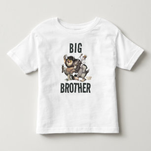 Wo die wilden Kerle wohnen großer Bruder Kleinkind T-shirt