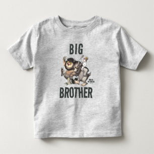 Wo die wilden Kerle wohnen großer Bruder Kleinkind T-shirt