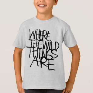 Wo die wilden Kerle wohnen Handschriftlich T-Shirt