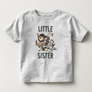 Wo die wilden Kerle wohnen Kleine Schwester Kleinkind T-shirt