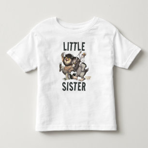 Wo die wilden Kerle wohnen Kleine Schwester Kleinkind T-shirt