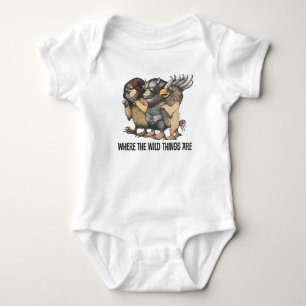 Wo die wilden Kerle wohnen Kreaturen Baby Strampler