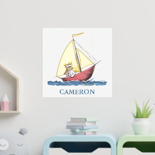 Wo die wilden Kerle wohnen   Max segelt Foliendrucke