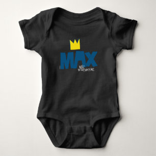 Wo die wilden Kerle wohnen Max und Krone Baby Strampler