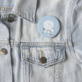 Wo die wilden Kerle wohnen | Mond & Sterne Button (Beispiel)