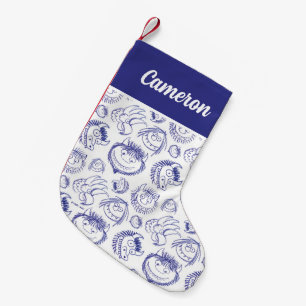 Wo die wilden Kerle wohnen Skizzenmuster Kleiner Weihnachtsstrumpf