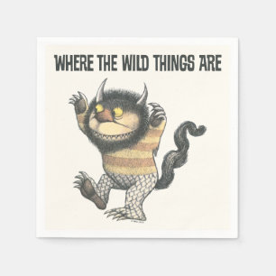 Wo die wilden Kerle wohnen Wilder Kerl Serviette