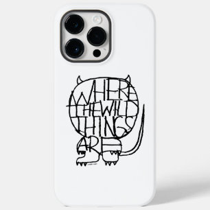 Wo die wilden Kerle wohnen   Wilder Kerl Sketch Case-Mate iPhone 14 Pro Max Hülle