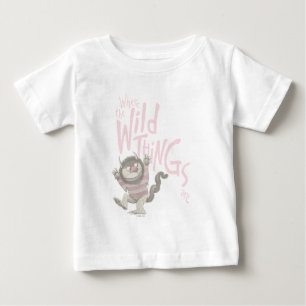 Wo die wilden Kerle wohnen Zitat - Pink Baby T-shirt