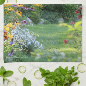 Wo drei Gärten sich treffen Handtuch (Gefaltet)