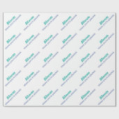 Wo du gepflanzt bist geschenkpapier (Flach)