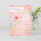 Wo du mein Herz gestohlen hast I Valentine persona Karte (Stehend Vorderseite)