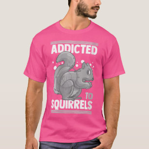 Wo Eichhörnchen jagen wild lebende Tiere jagen T-Shirt