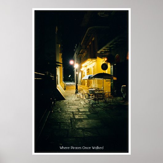 Wo einst Piraten gingen Poster (Vorne)